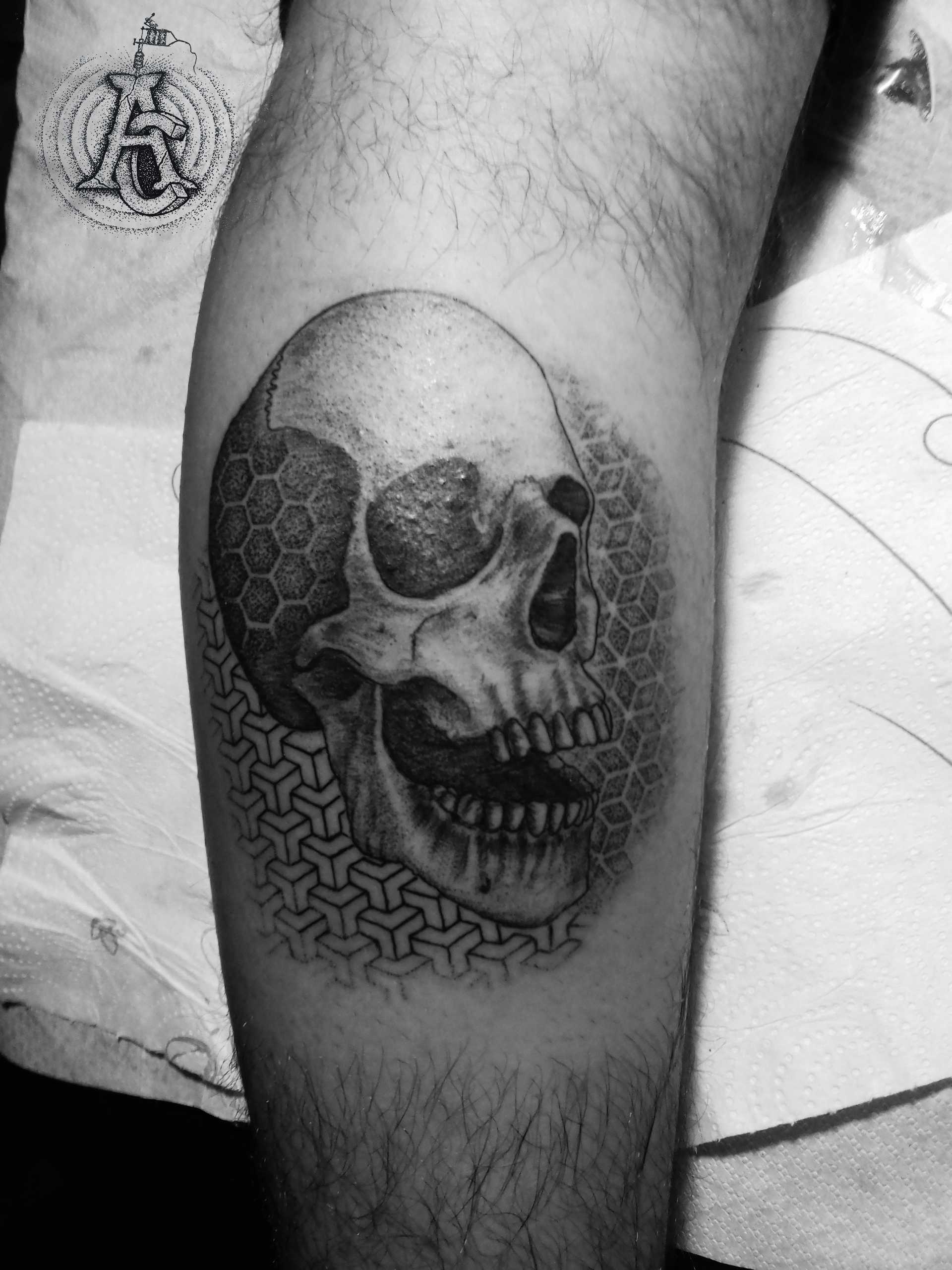 Geometric skull